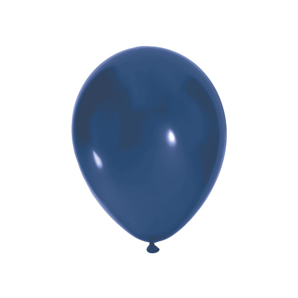 20 Ballons Bleu Marine 30 cm en latex
