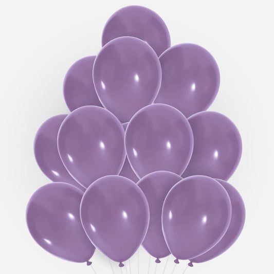 20 Ballons Lavande 30 cm en latex