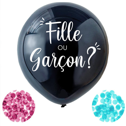 Ballon Révélation "Gender Reveal" – 100 cm