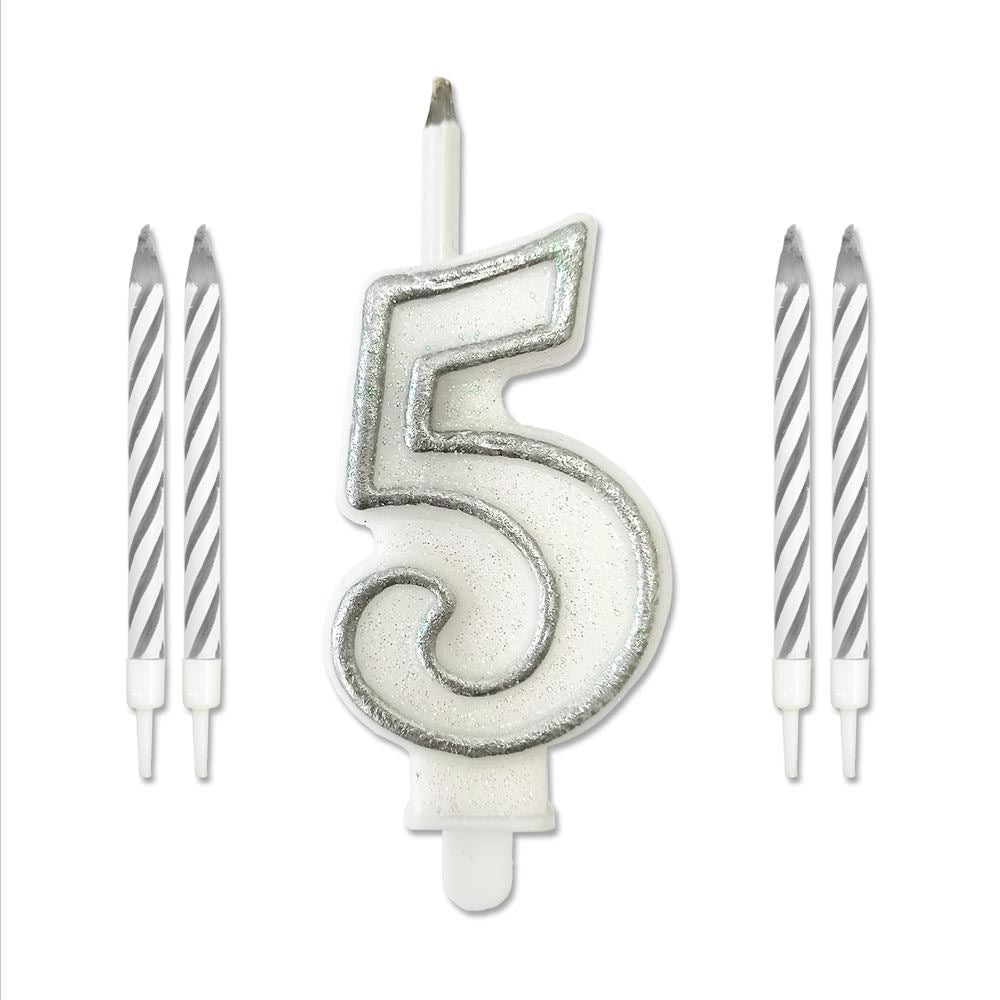 Bougie Magique "5"