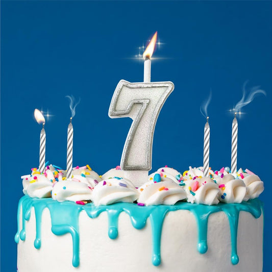 Bougie Magique "7"