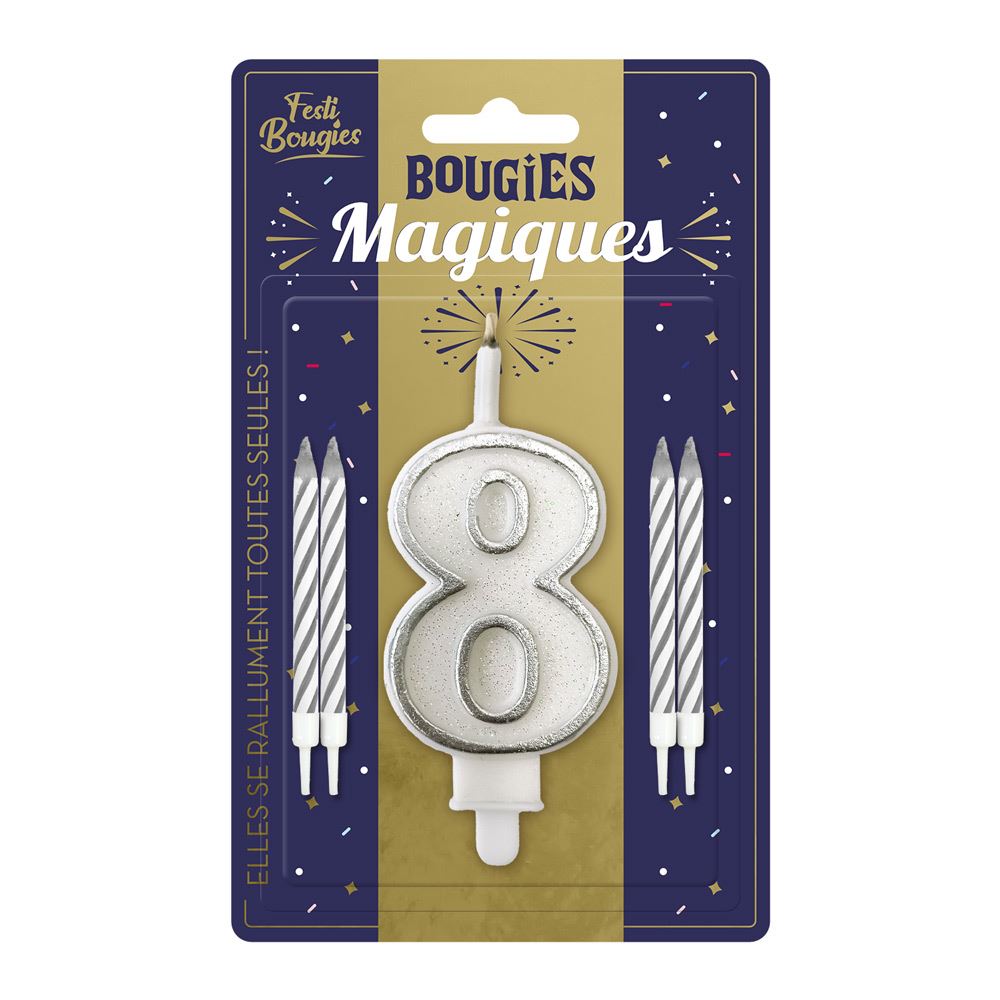 Bougie Magique "8"