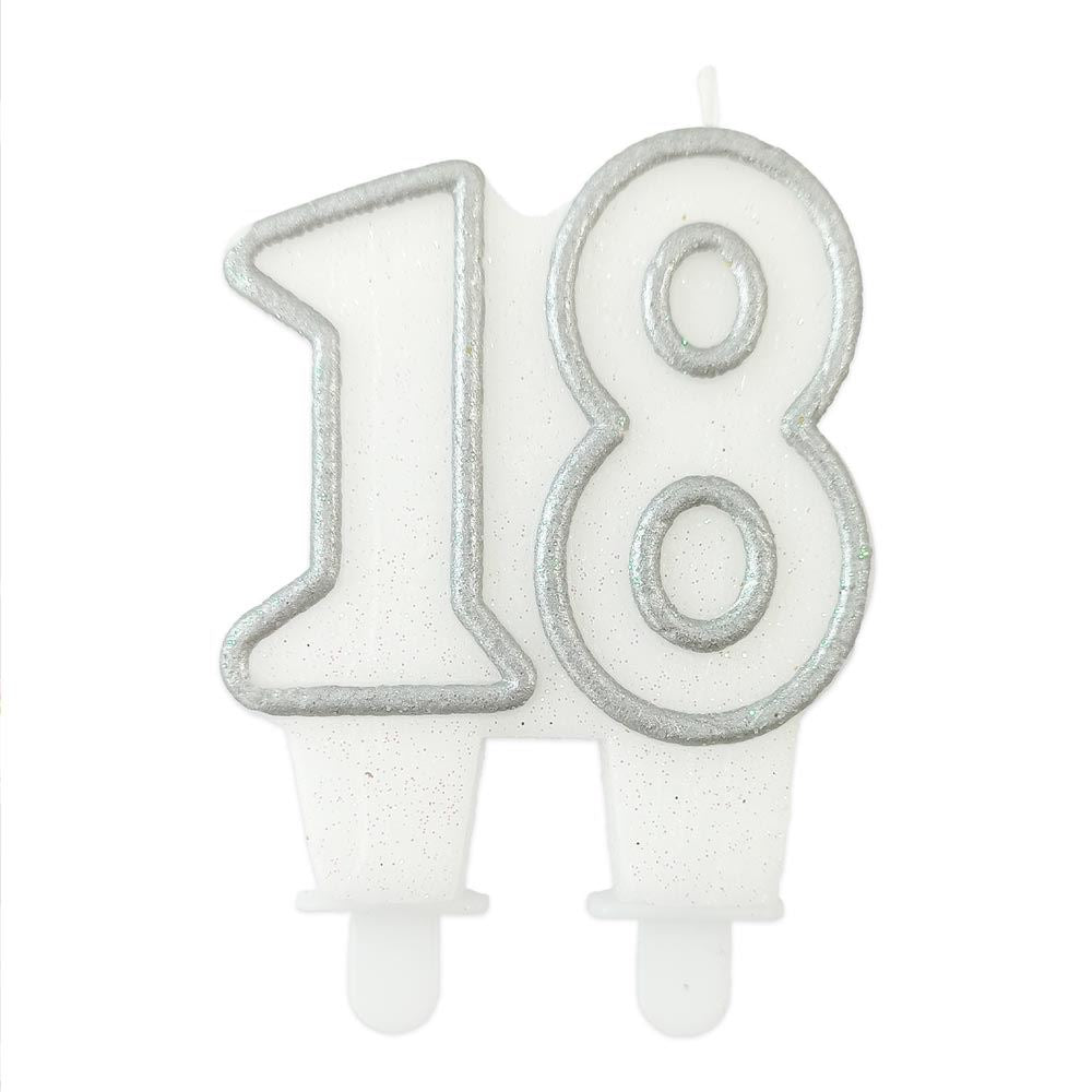 Bougie Anniversaire "18"