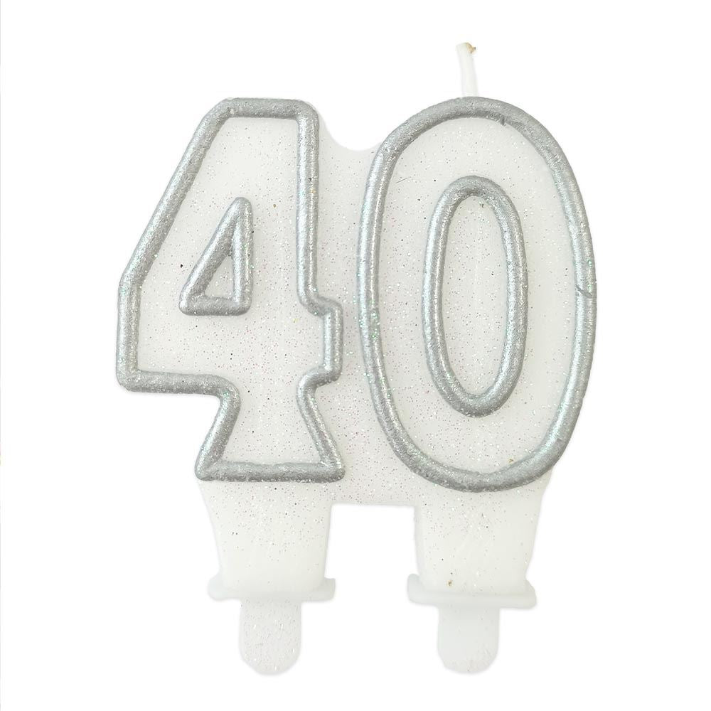 Bougie Anniversaire "40"