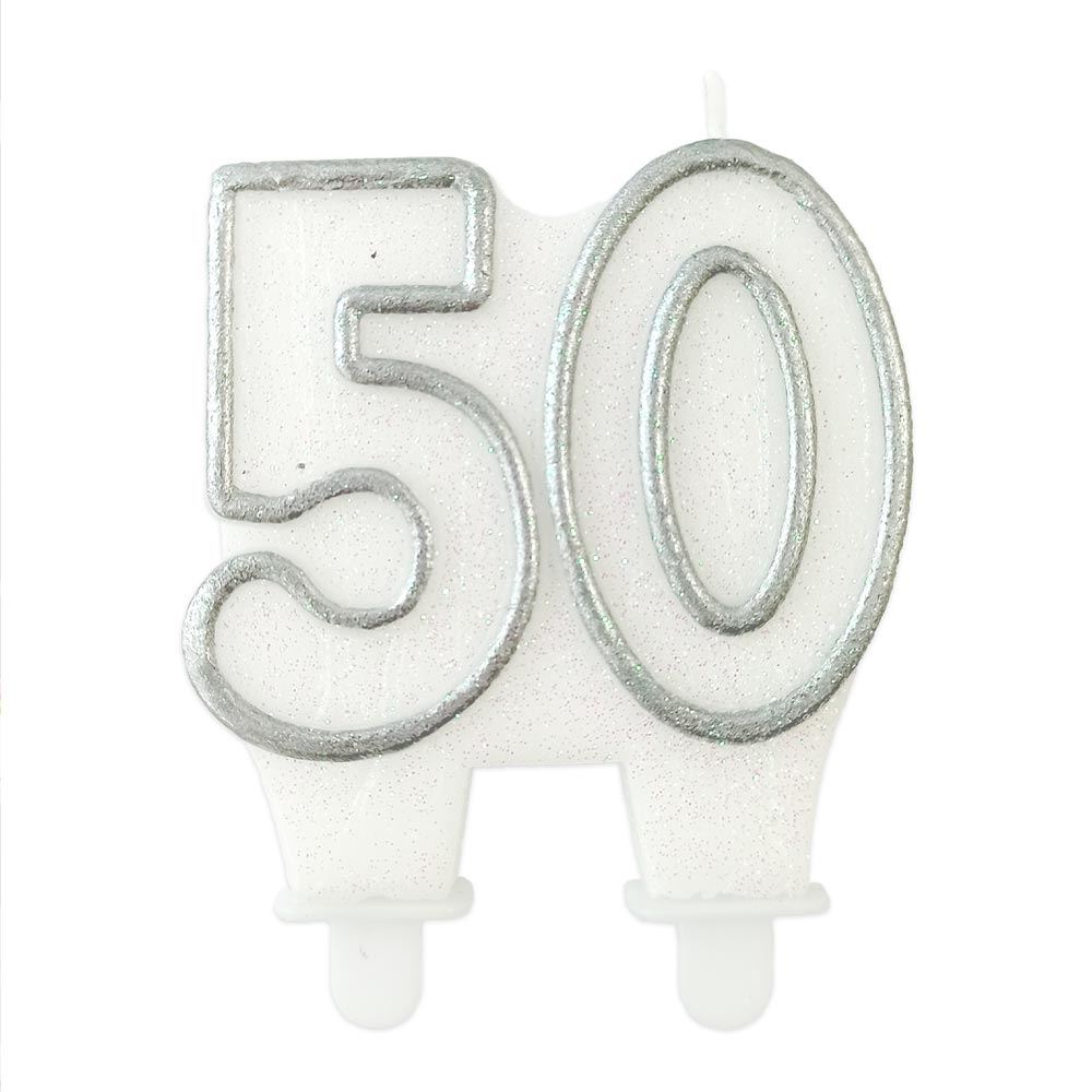 Bougie Anniversaire "50"