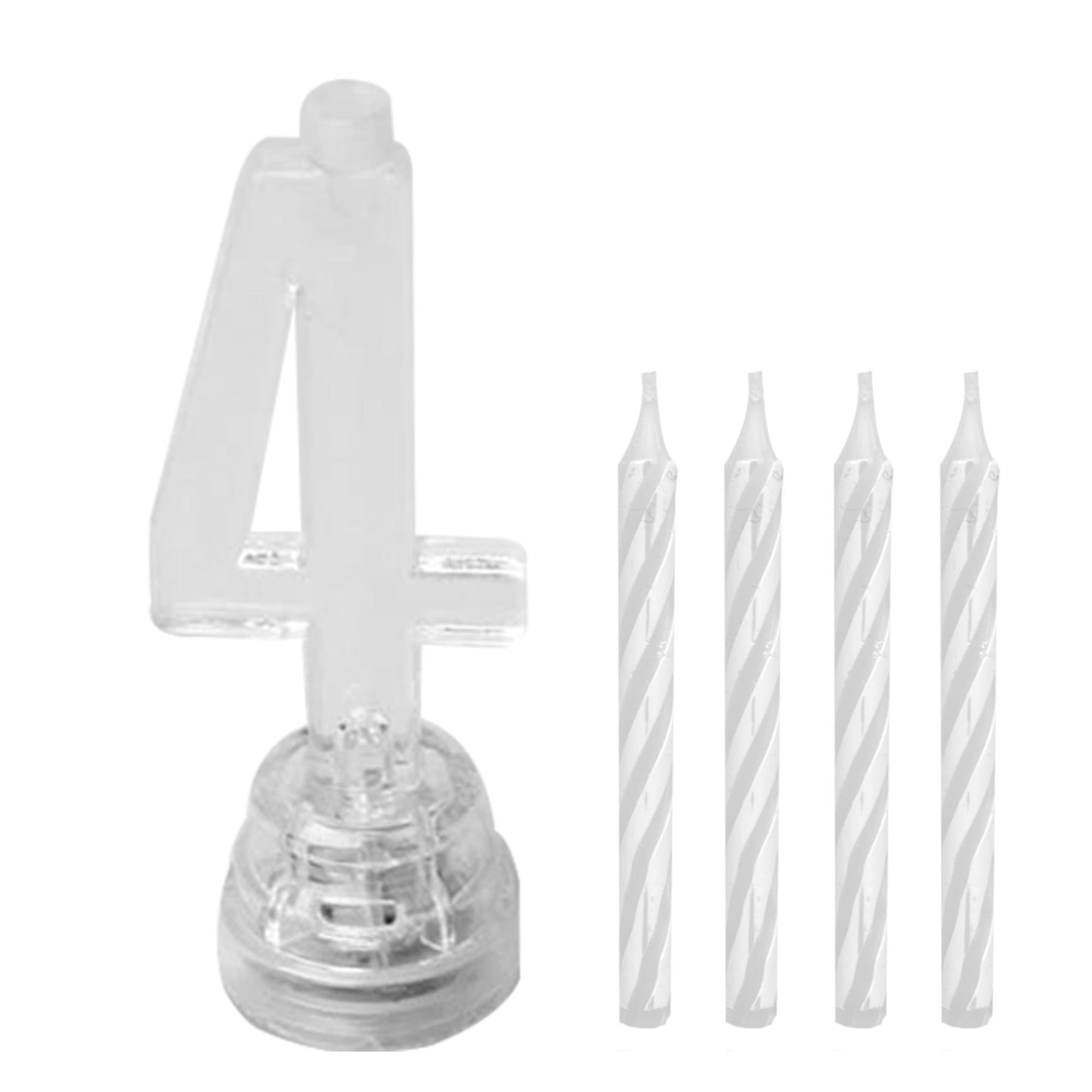 Bougie Clignotante "4"