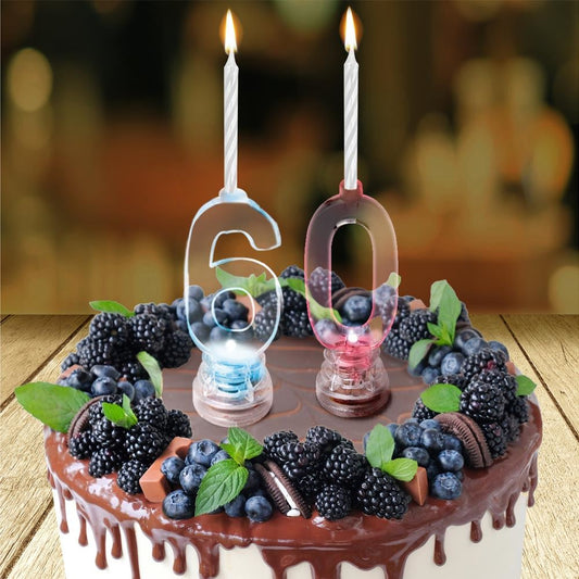 Bougie Clignotante "6"