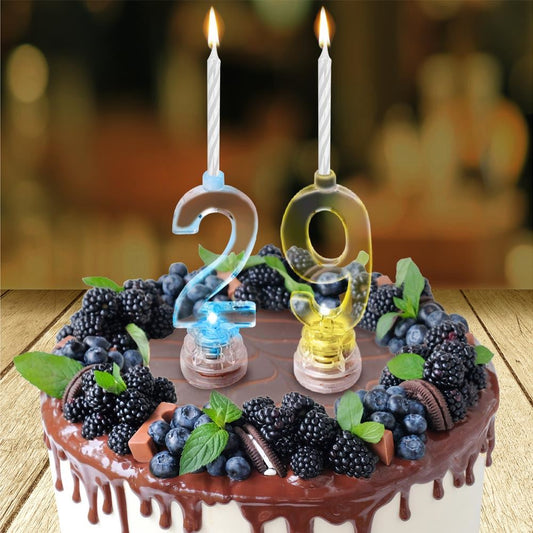 Bougie Clignotante "9"