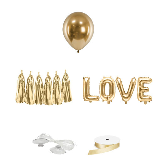 Kit Décoration Voiture Or