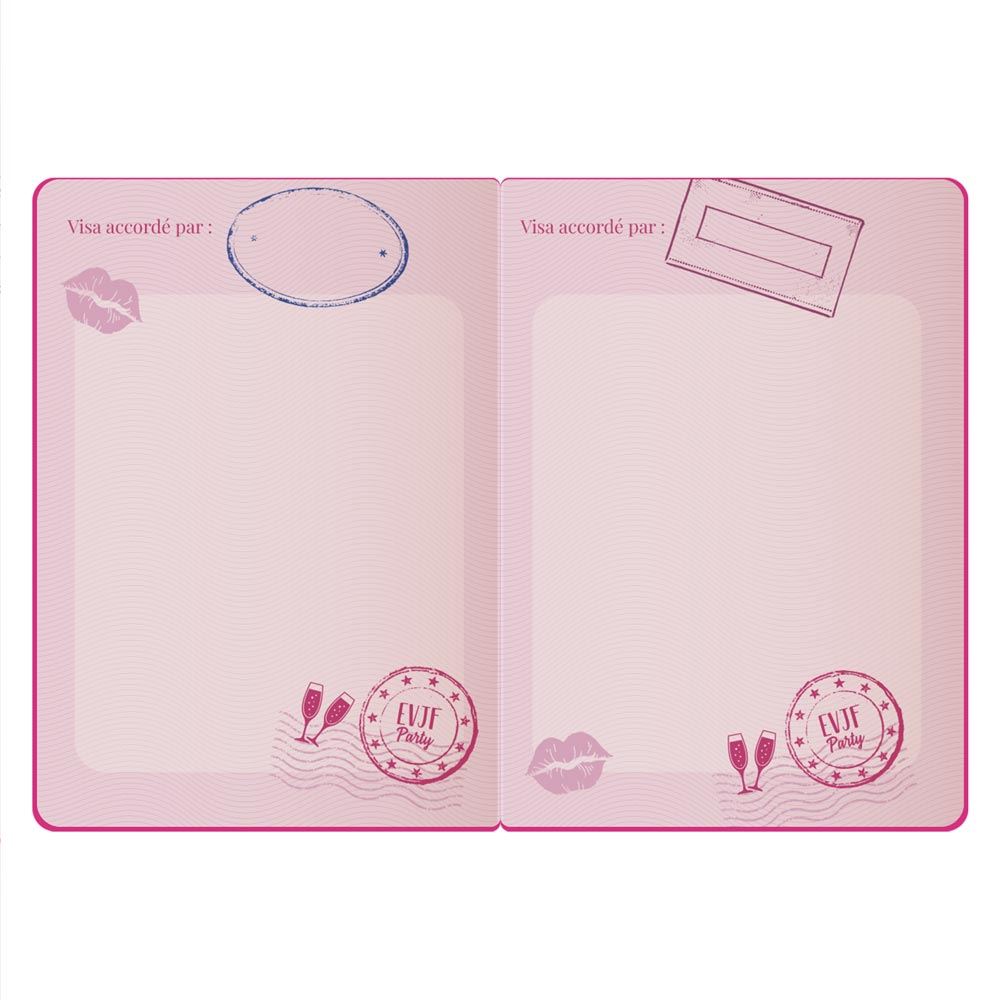 Passeport Rose EVJF