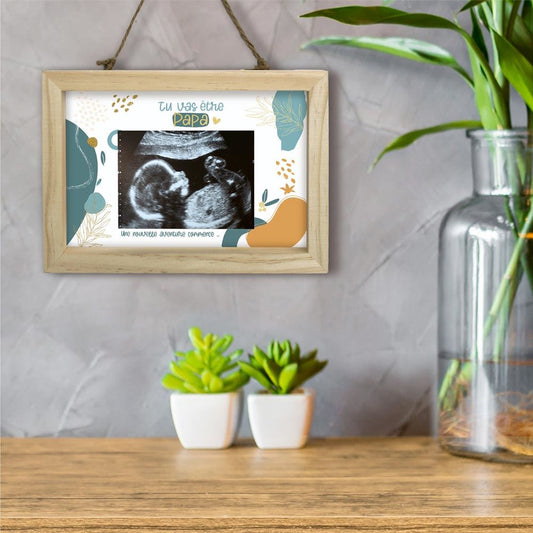 Cadre Annonce "Tu Vas Être Papa" – Idée Cadeau Originale et Tendance