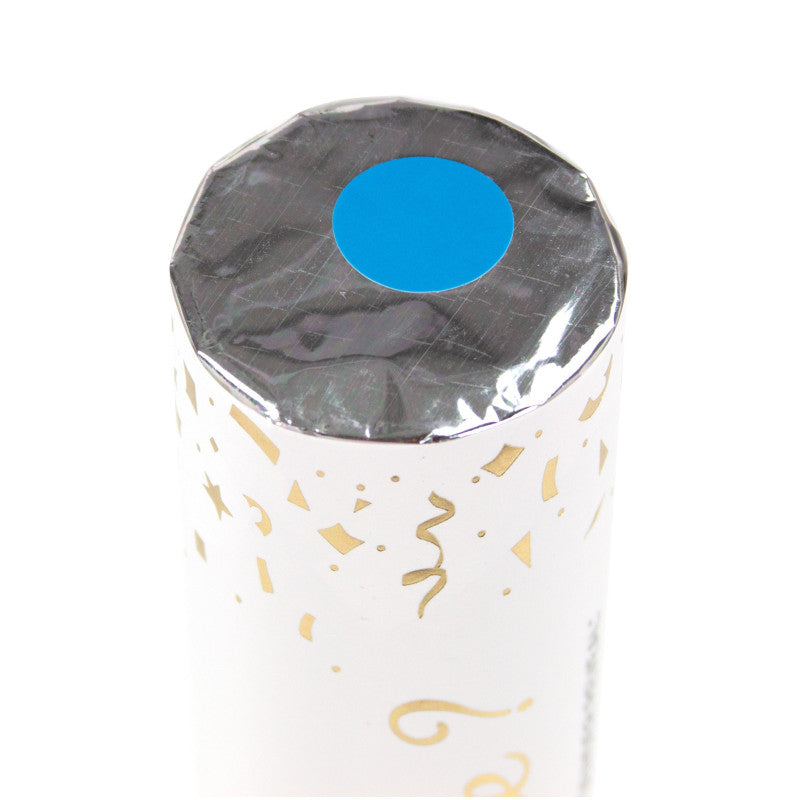 Canon à Confetti 28cm Gender Reveal Bleu – Effet Surprise pour Fête & Annonce Bébé