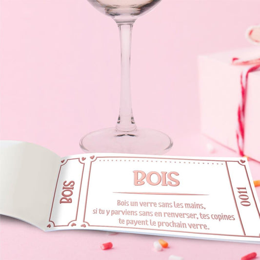 Jeu Chéquier des Défis EVJF