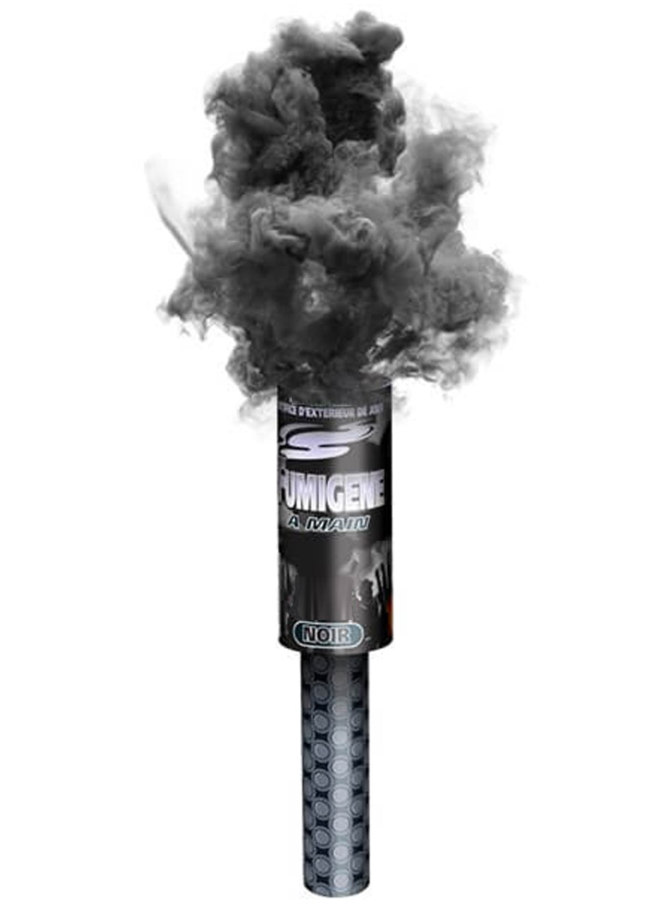 Lot de 5 Fumigènes Colorés 45 Secondes – Bleu, Blanc, Violet, Orange, Noir