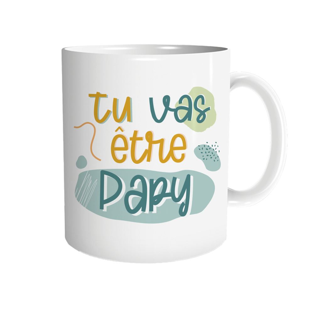 Mug Annonce "Tu Vas Etre Papy"