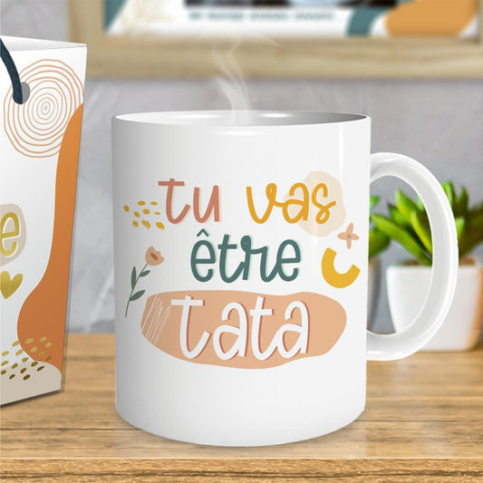 Mug Annonce "Tu Vas Etre Tata"