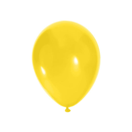 20 Ballons Jaune Citron 30 cm en latex