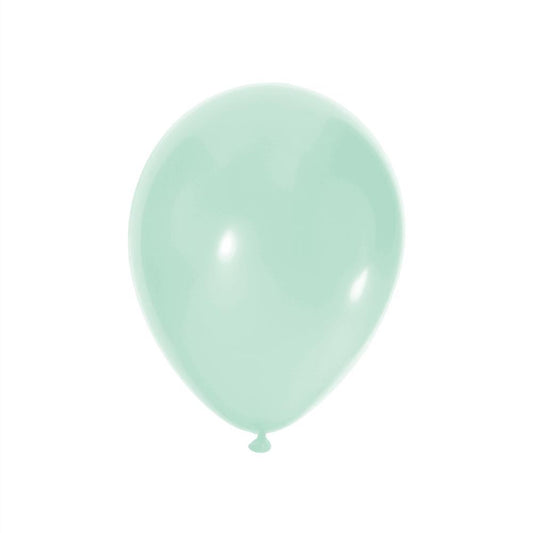 20 Ballons Vert Pastel 30 cm en latex
