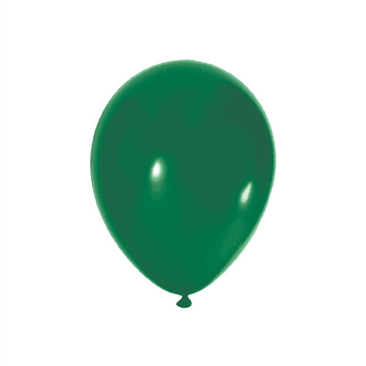 20 Ballons Vert Tropical 30 cm en latex