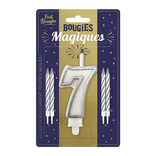 Bougie Magique "7"