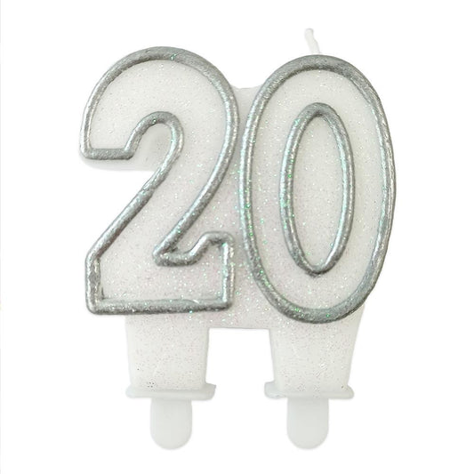 Bougie Anniversaire "20"
