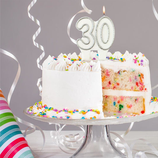 Bougie Anniversaire "30"