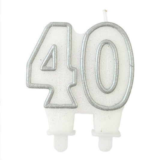 Bougie Anniversaire "40"