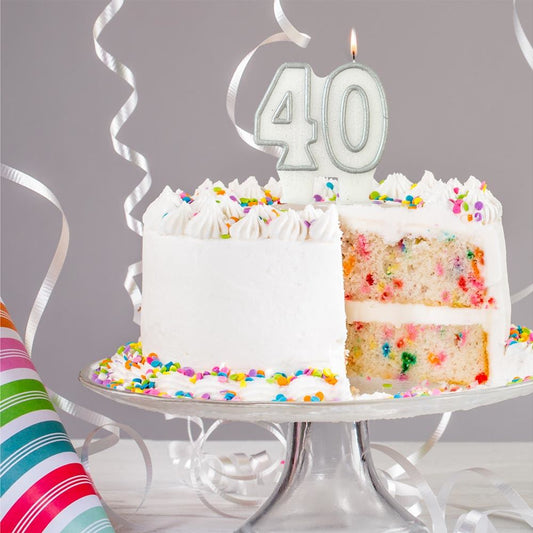 Bougie Anniversaire "40"