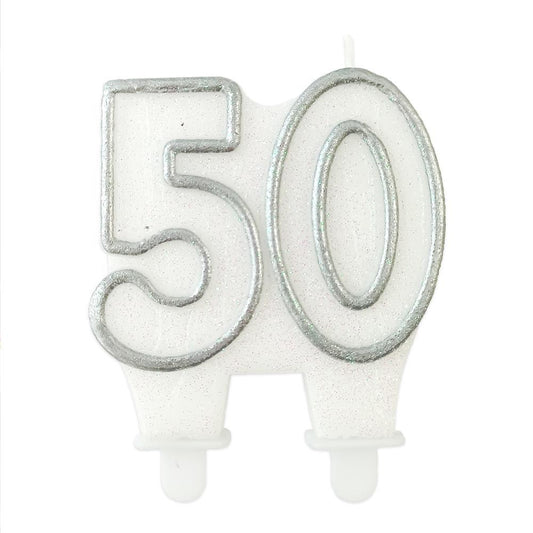 Bougie Anniversaire "50"