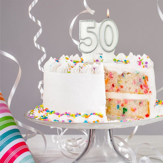 Bougie Anniversaire "50"