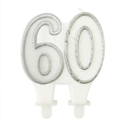 Bougie Anniversaire "60"