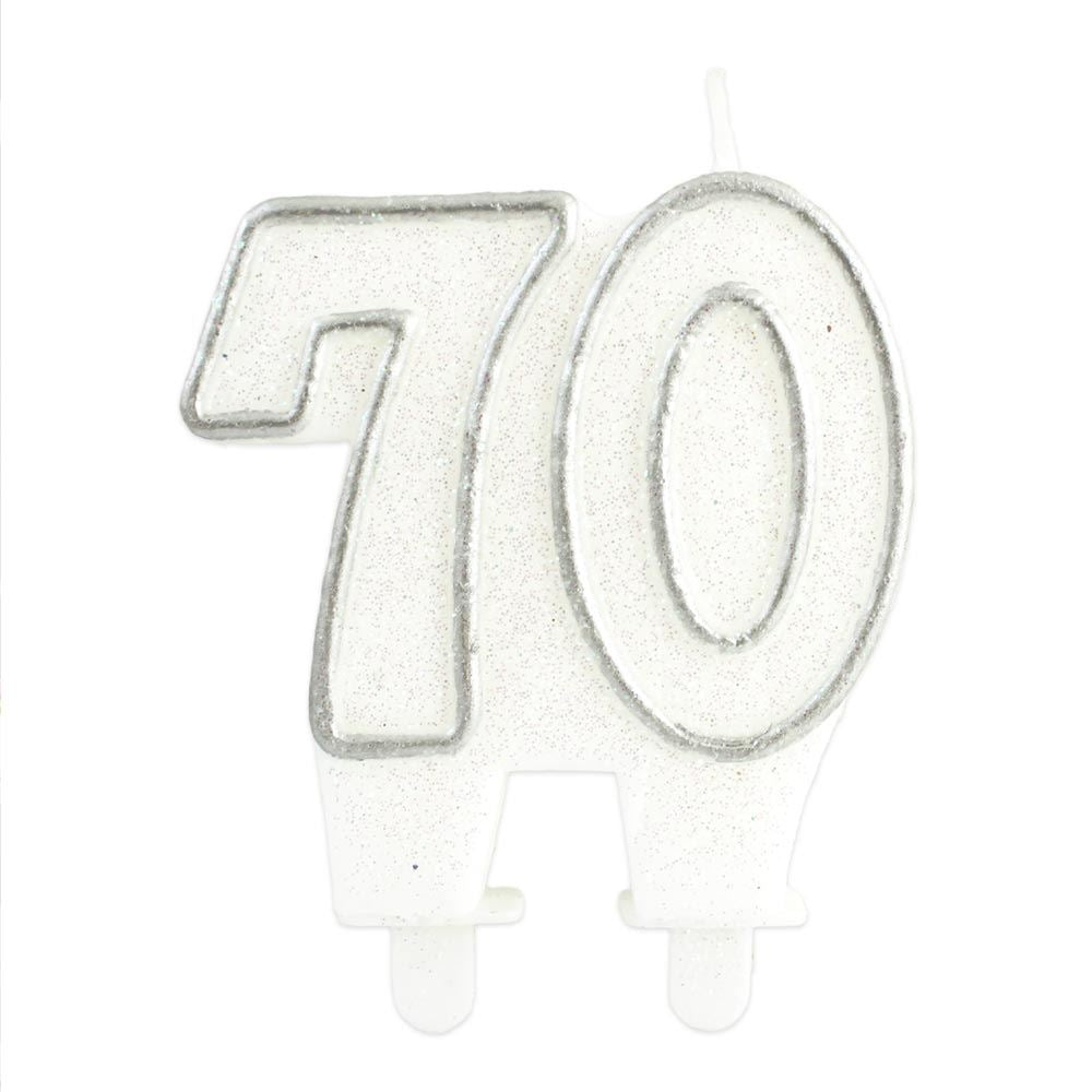 Bougie Anniversaire "70"