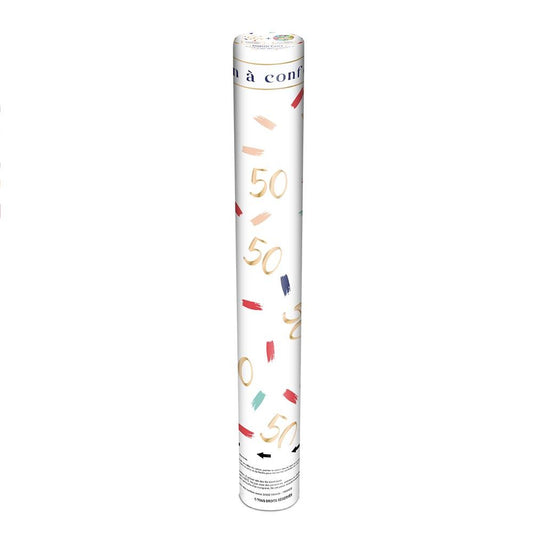 Canon à Confettis 50 ans 38cm