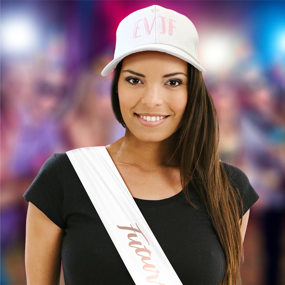 Casquette blanche EVJF