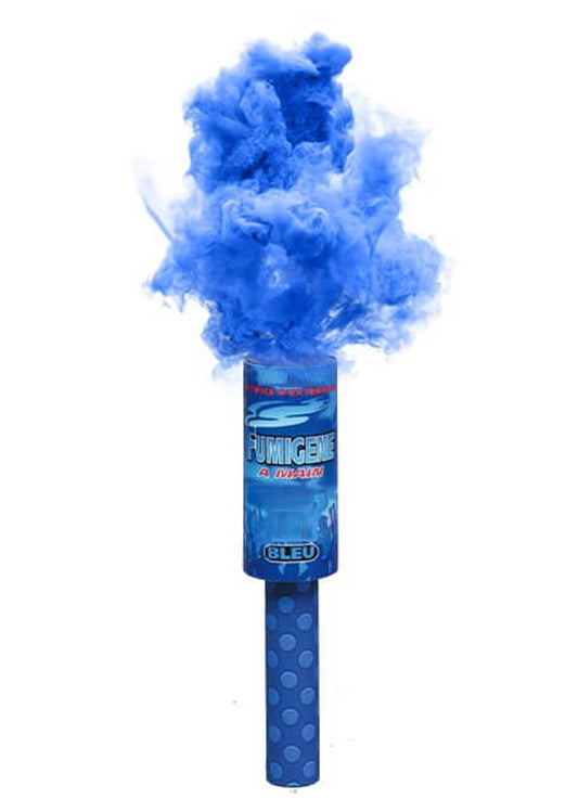 Lot de 5 Fumigènes Colorés 45 Secondes – Bleu, Blanc, Violet, Orange, Noir
