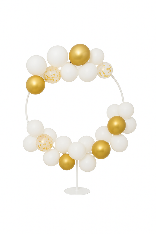Structure Ballons Forme Ronde – 169 x 79 cm
